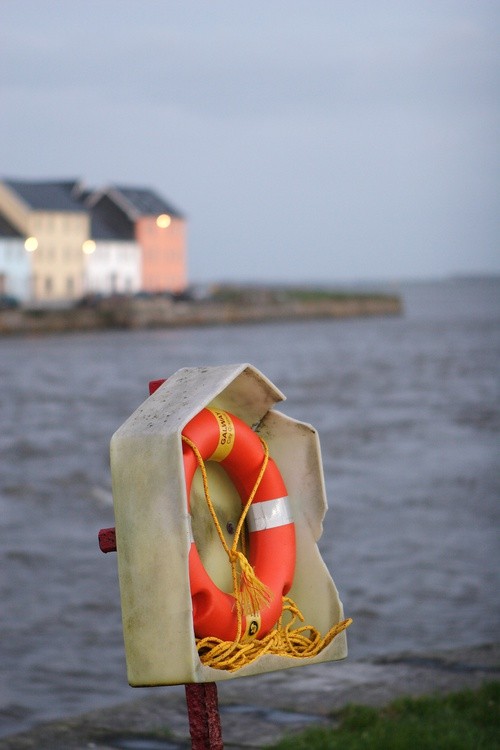 A close-up of a life preserver AI-generated content may be incorrect.