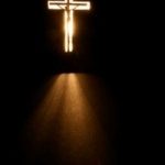 bright crucifix inn the dark