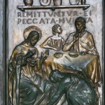 A close-up of a sculpture Description automatically generated